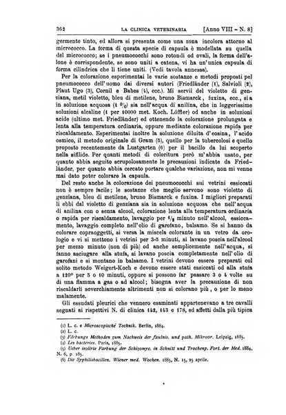 La clinica veterinaria rivista di medicina e chirurgia pratica degli animali domestici