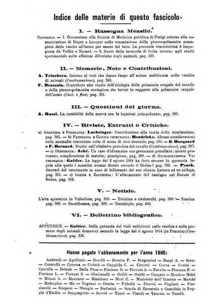 La clinica veterinaria rivista di medicina e chirurgia pratica degli animali domestici