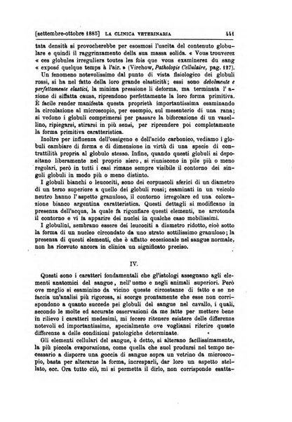 La clinica veterinaria rivista di medicina e chirurgia pratica degli animali domestici