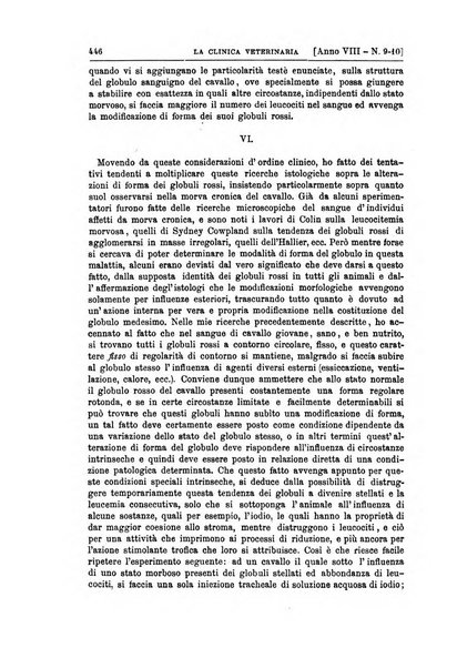 La clinica veterinaria rivista di medicina e chirurgia pratica degli animali domestici