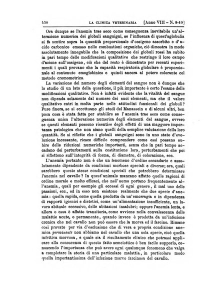 La clinica veterinaria rivista di medicina e chirurgia pratica degli animali domestici