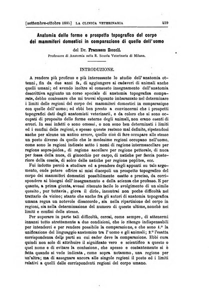 La clinica veterinaria rivista di medicina e chirurgia pratica degli animali domestici