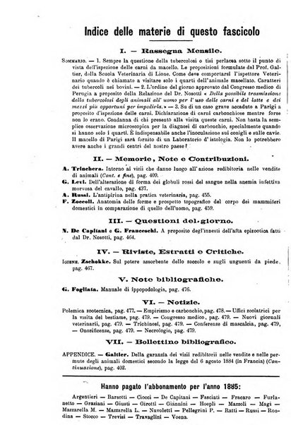 La clinica veterinaria rivista di medicina e chirurgia pratica degli animali domestici