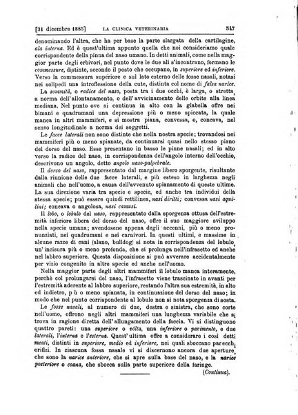 La clinica veterinaria rivista di medicina e chirurgia pratica degli animali domestici