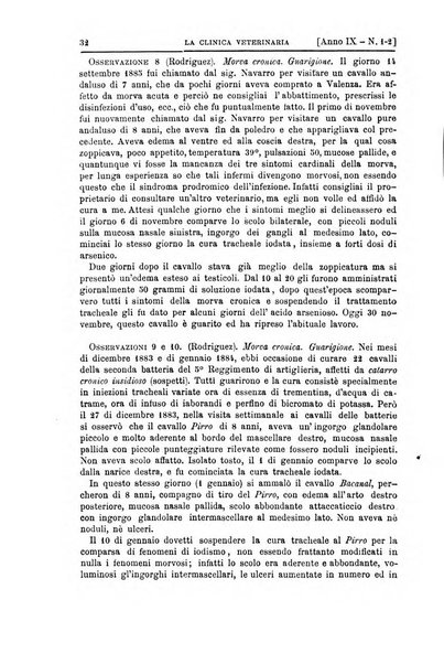 La clinica veterinaria rivista di medicina e chirurgia pratica degli animali domestici