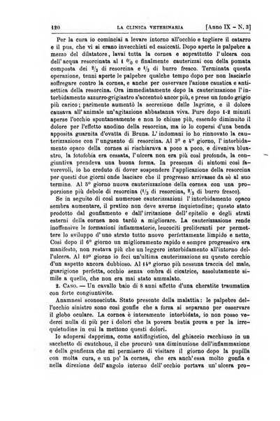 La clinica veterinaria rivista di medicina e chirurgia pratica degli animali domestici