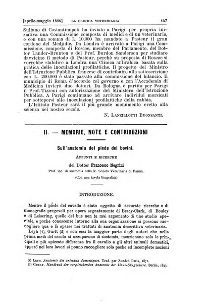 La clinica veterinaria rivista di medicina e chirurgia pratica degli animali domestici