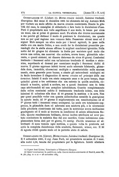 La clinica veterinaria rivista di medicina e chirurgia pratica degli animali domestici