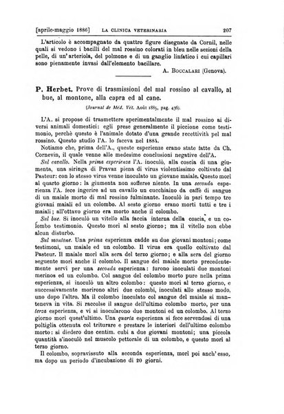 La clinica veterinaria rivista di medicina e chirurgia pratica degli animali domestici