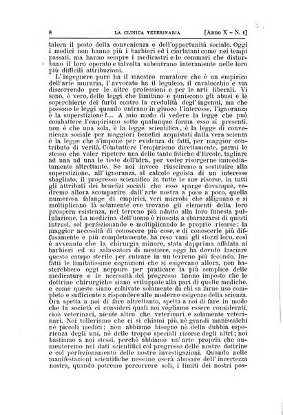 La clinica veterinaria rivista di medicina e chirurgia pratica degli animali domestici