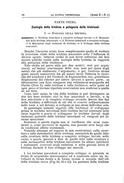 La clinica veterinaria rivista di medicina e chirurgia pratica degli animali domestici