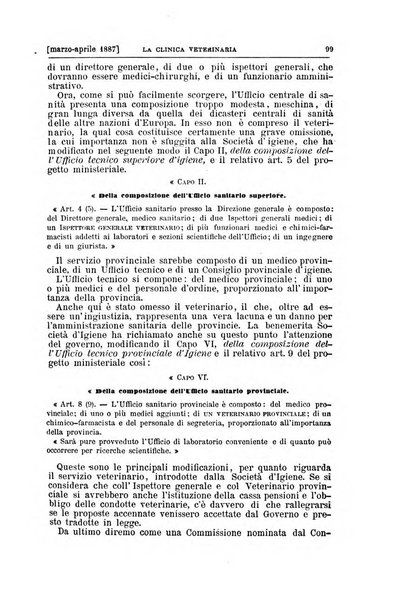 La clinica veterinaria rivista di medicina e chirurgia pratica degli animali domestici