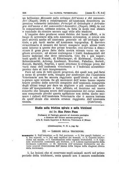 La clinica veterinaria rivista di medicina e chirurgia pratica degli animali domestici