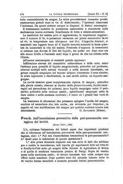 La clinica veterinaria rivista di medicina e chirurgia pratica degli animali domestici