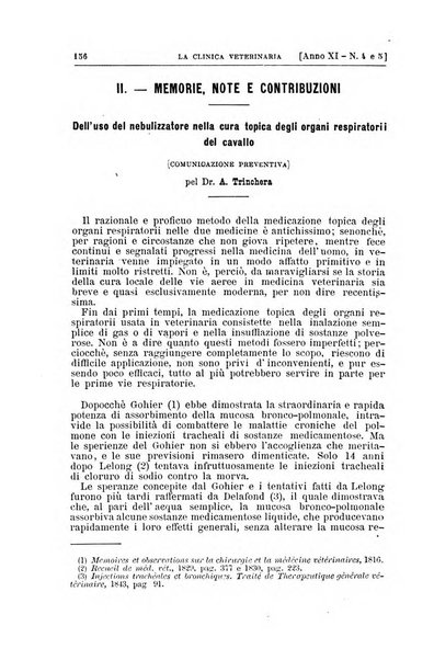 La clinica veterinaria rivista di medicina e chirurgia pratica degli animali domestici