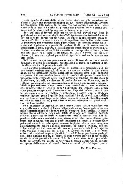 La clinica veterinaria rivista di medicina e chirurgia pratica degli animali domestici