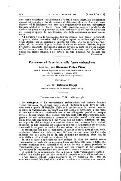 La clinica veterinaria rivista di medicina e chirurgia pratica degli animali domestici