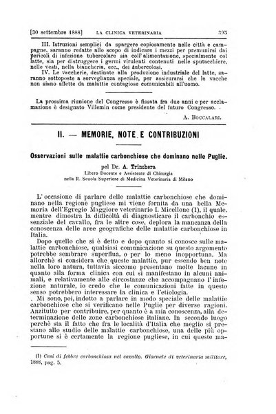 La clinica veterinaria rivista di medicina e chirurgia pratica degli animali domestici