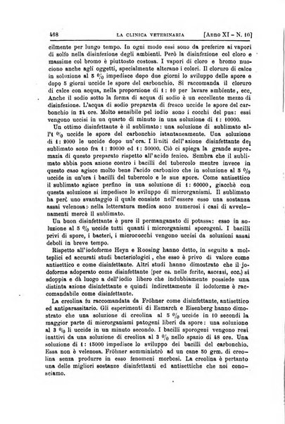 La clinica veterinaria rivista di medicina e chirurgia pratica degli animali domestici