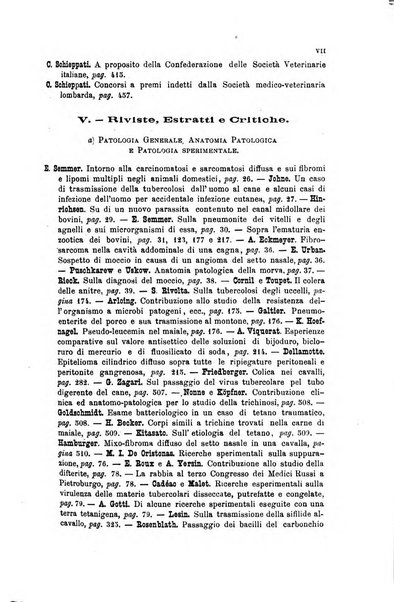 La clinica veterinaria rivista di medicina e chirurgia pratica degli animali domestici