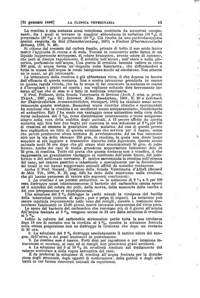 La clinica veterinaria rivista di medicina e chirurgia pratica degli animali domestici