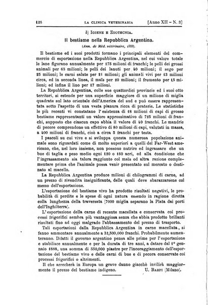 La clinica veterinaria rivista di medicina e chirurgia pratica degli animali domestici