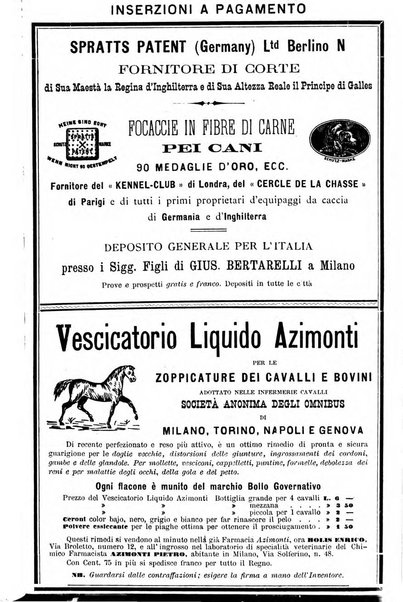 La clinica veterinaria rivista di medicina e chirurgia pratica degli animali domestici