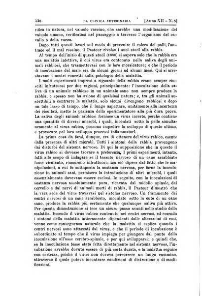 La clinica veterinaria rivista di medicina e chirurgia pratica degli animali domestici