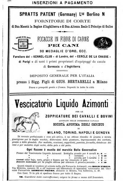 La clinica veterinaria rivista di medicina e chirurgia pratica degli animali domestici