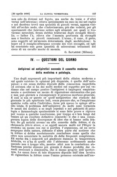 La clinica veterinaria rivista di medicina e chirurgia pratica degli animali domestici