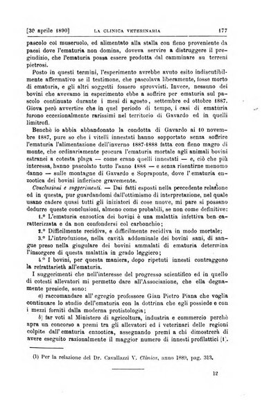 La clinica veterinaria rivista di medicina e chirurgia pratica degli animali domestici