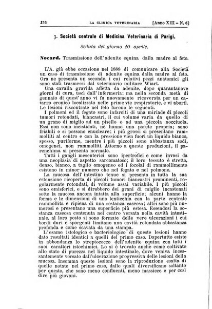 La clinica veterinaria rivista di medicina e chirurgia pratica degli animali domestici