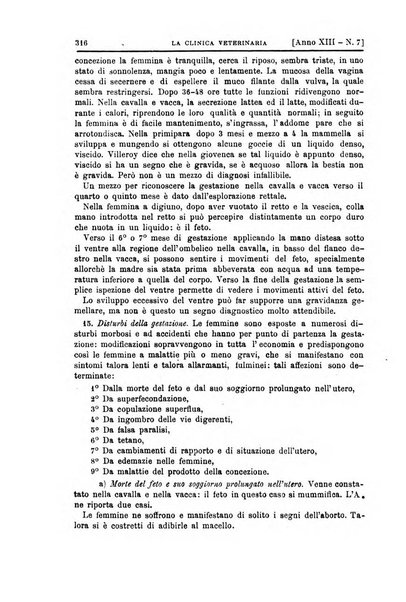 La clinica veterinaria rivista di medicina e chirurgia pratica degli animali domestici