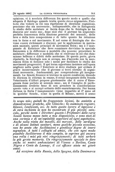 La clinica veterinaria rivista di medicina e chirurgia pratica degli animali domestici