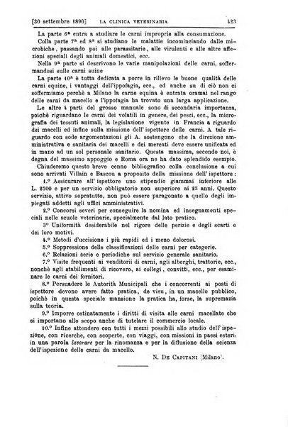 La clinica veterinaria rivista di medicina e chirurgia pratica degli animali domestici