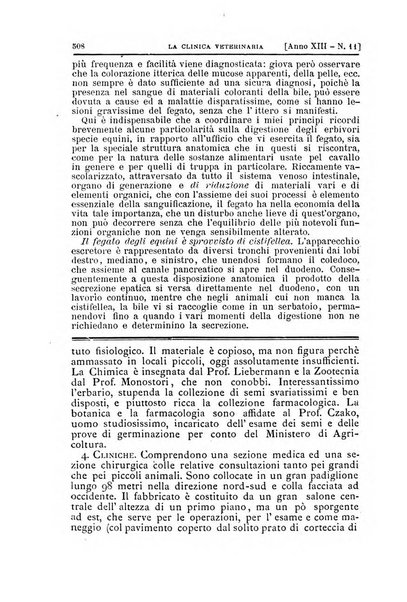 La clinica veterinaria rivista di medicina e chirurgia pratica degli animali domestici