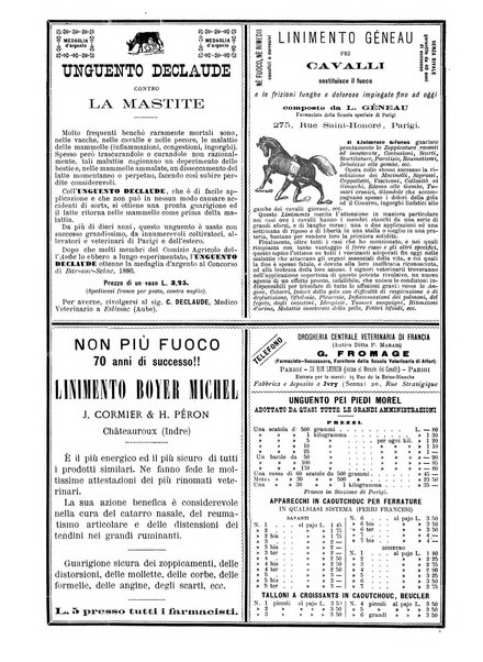 La clinica veterinaria rivista di medicina e chirurgia pratica degli animali domestici