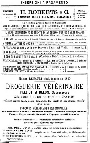 La clinica veterinaria rivista di medicina e chirurgia pratica degli animali domestici