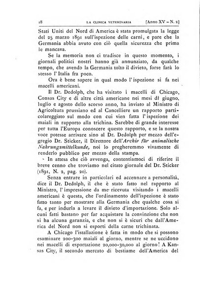 La clinica veterinaria rivista di medicina e chirurgia pratica degli animali domestici