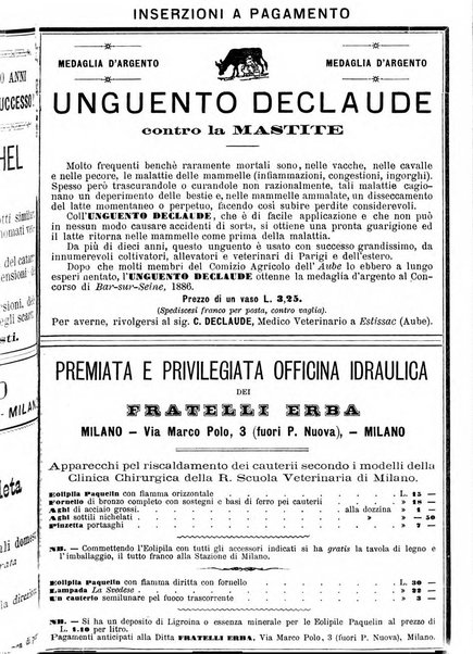 La clinica veterinaria rivista di medicina e chirurgia pratica degli animali domestici