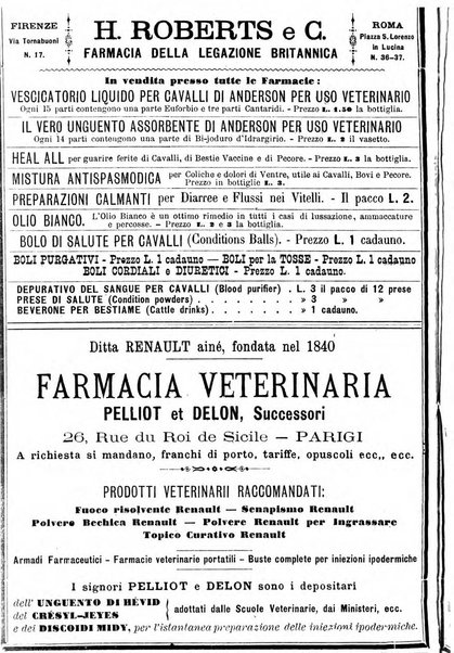 La clinica veterinaria rivista di medicina e chirurgia pratica degli animali domestici