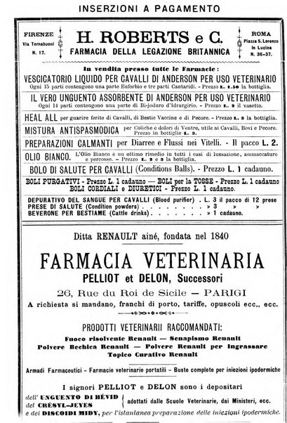 La clinica veterinaria rivista di medicina e chirurgia pratica degli animali domestici