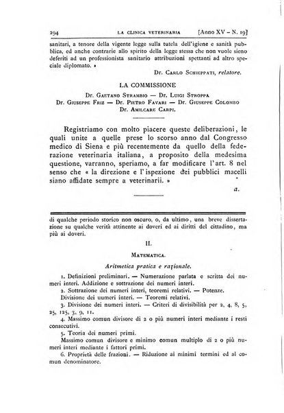 La clinica veterinaria rivista di medicina e chirurgia pratica degli animali domestici