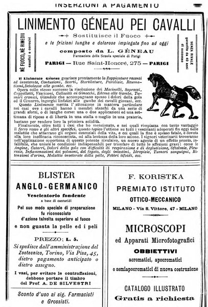 La clinica veterinaria rivista di medicina e chirurgia pratica degli animali domestici