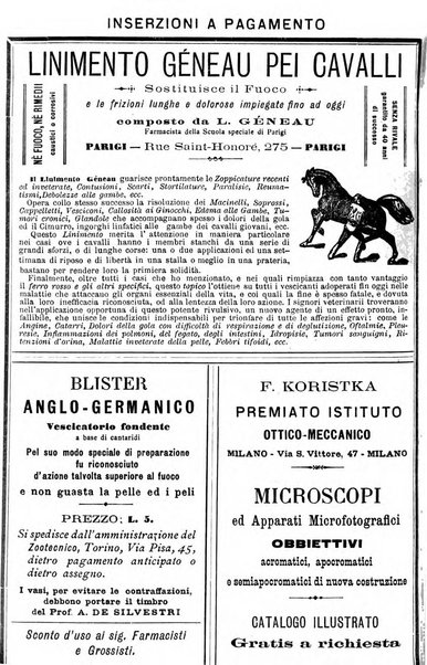 La clinica veterinaria rivista di medicina e chirurgia pratica degli animali domestici