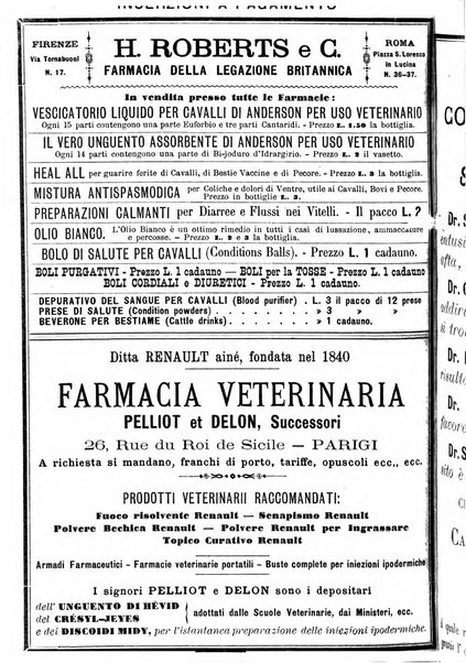 La clinica veterinaria rivista di medicina e chirurgia pratica degli animali domestici