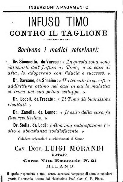 La clinica veterinaria rivista di medicina e chirurgia pratica degli animali domestici