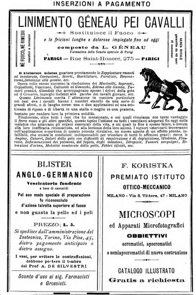 La clinica veterinaria rivista di medicina e chirurgia pratica degli animali domestici