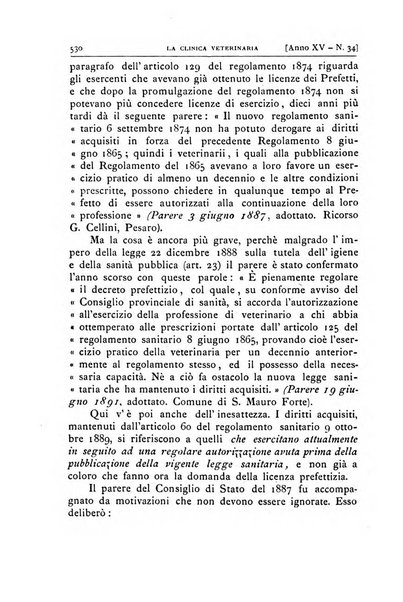 La clinica veterinaria rivista di medicina e chirurgia pratica degli animali domestici