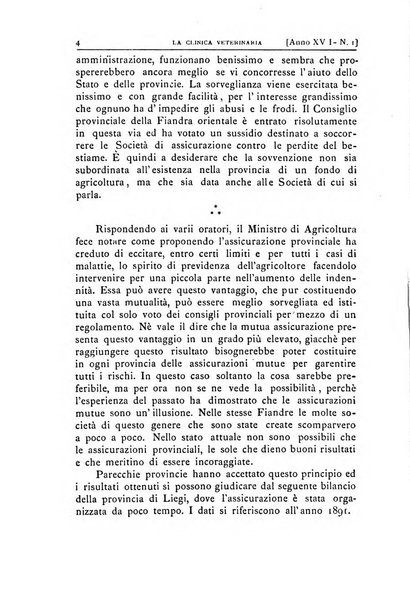 La clinica veterinaria rivista di medicina e chirurgia pratica degli animali domestici